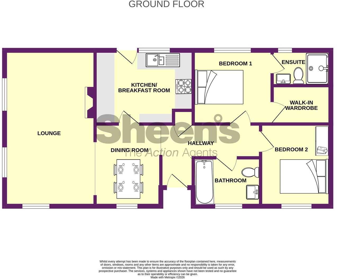 Sandpiper Gardens, Sacketts Grove, Clacton-on-Sea floorplan