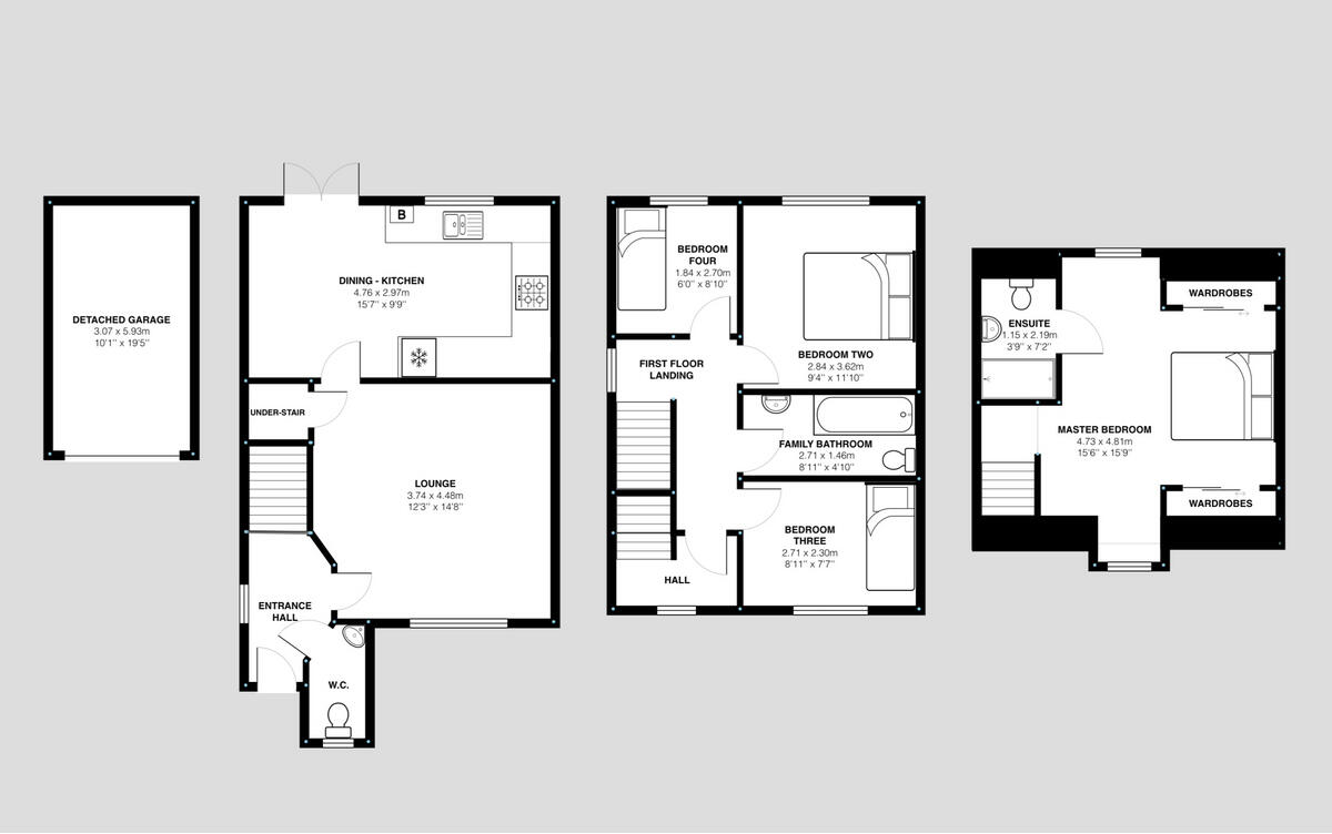 Buckthorn Lane, Blackburn, BB2 floorplan