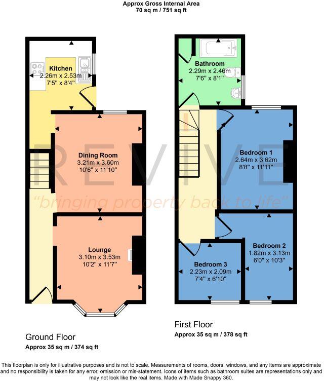 8 Pansy Street, Liverpool, Merseyside, L5 7RS floorplan