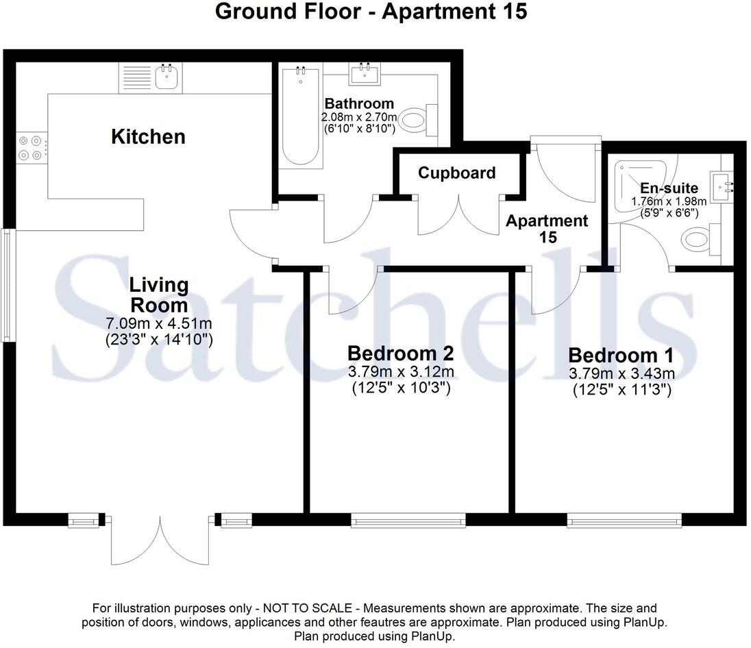 Elm House, Arlesey Road, Stotfold, Hitchin, SG5 floorplan