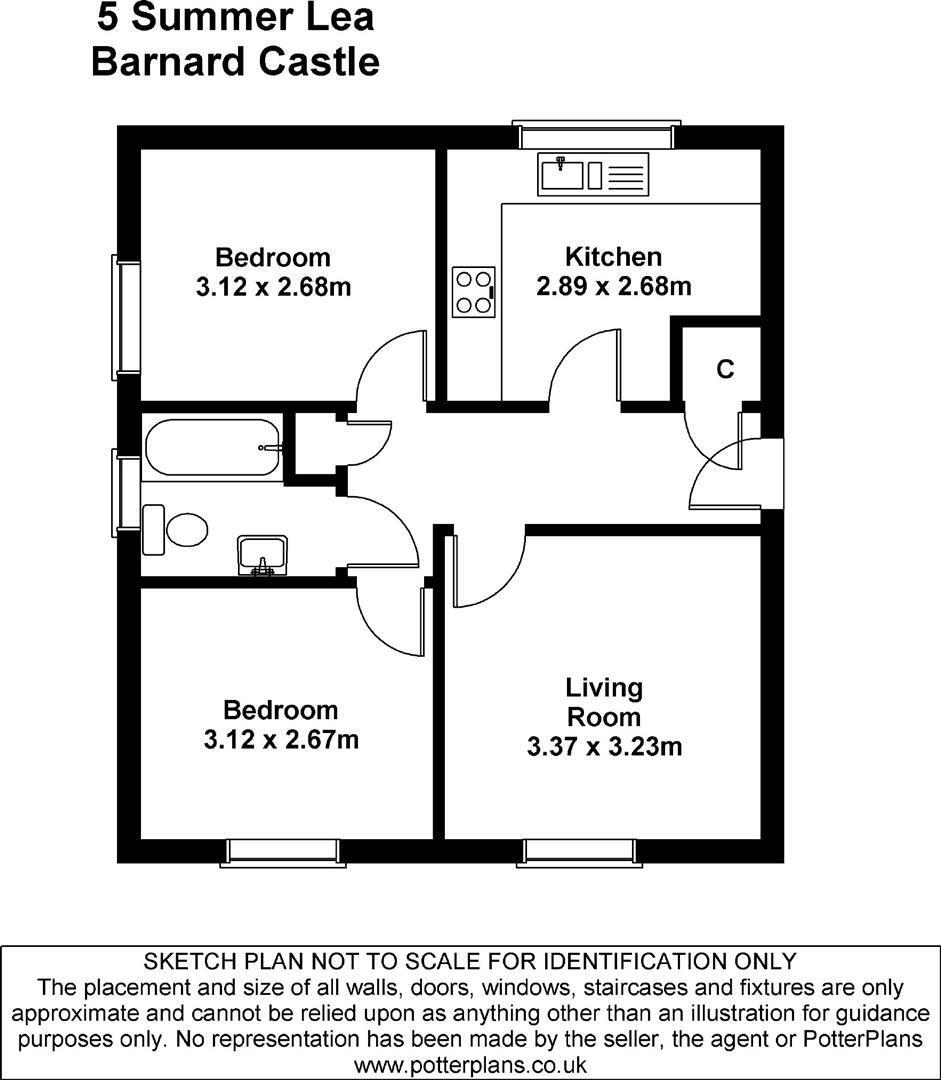 5 Summerlea, Barnard Castle floorplan