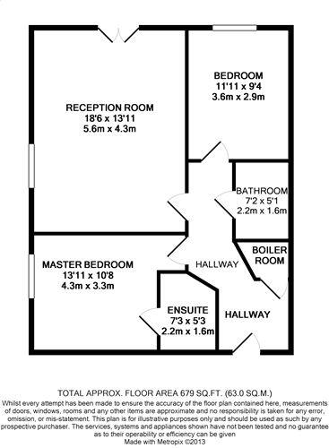 FLAT 8 The Rise, Pateley Place floorplan