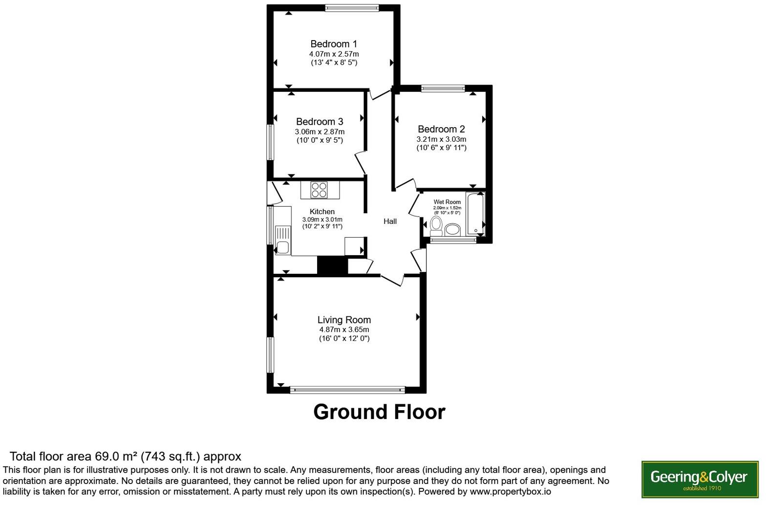 Woodside Close, Kearsney, Dover, Kent, CT16 floorplan
