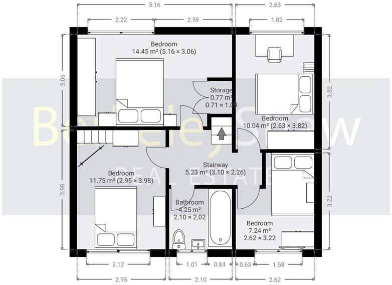 Elvington Road, Hightown, Liverpool floorplan