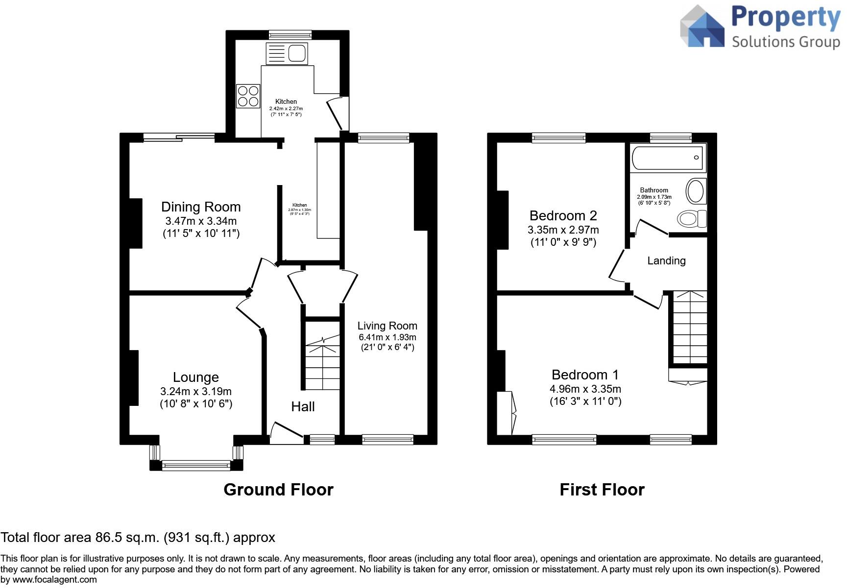 Slateacre Road, Hyde, Tameside floorplan