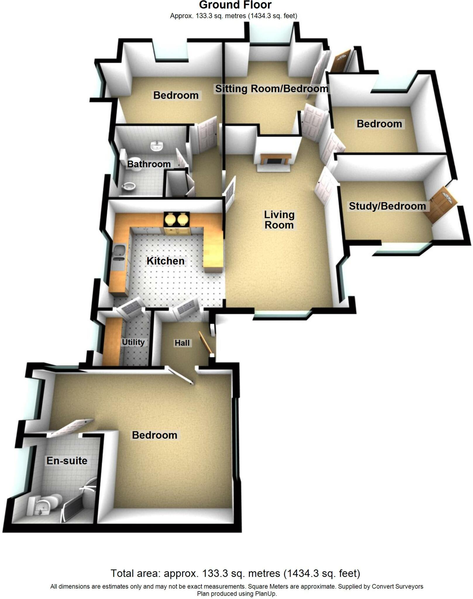 Abbotsham, Bideford, EX39 floorplan