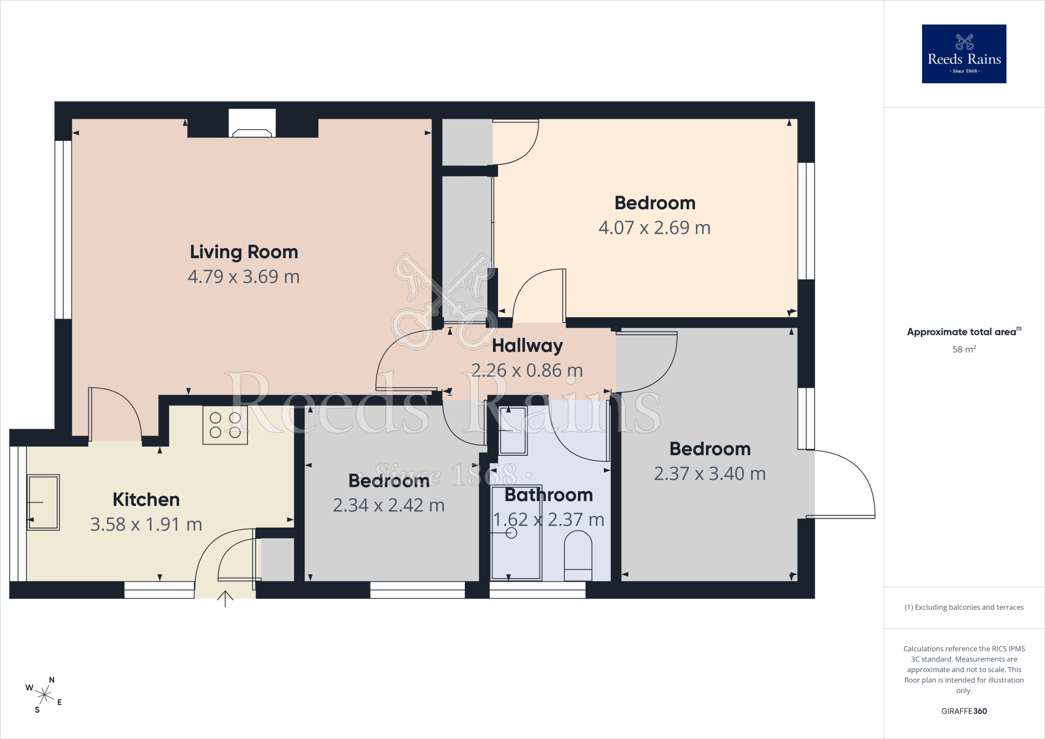 Larks Hill, Pontefract, West Yorkshire, WF8 floorplan