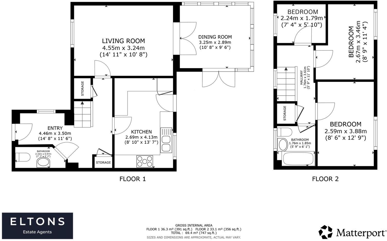 Cowslip Close, Southwater, Horsham floorplan