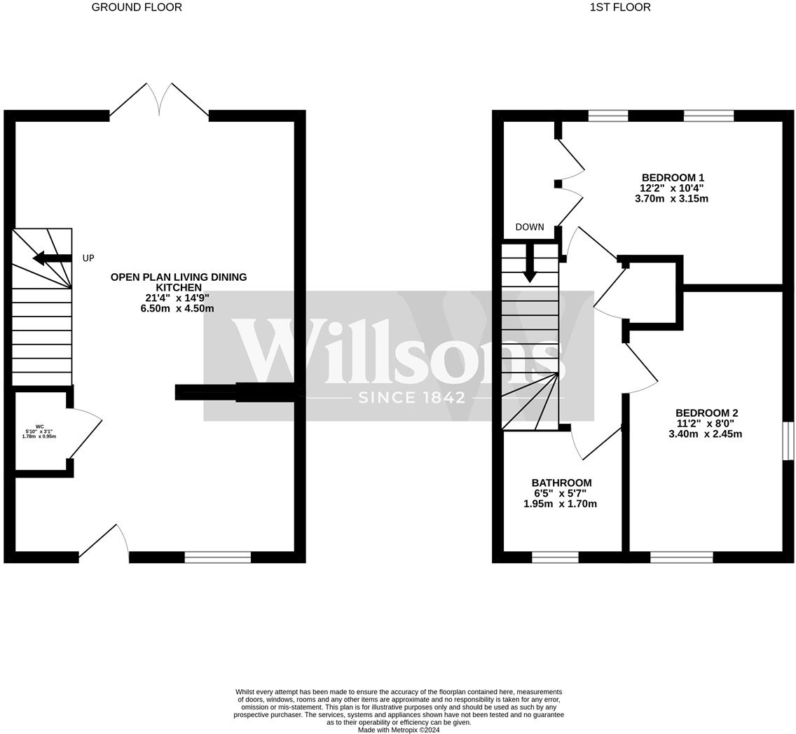 Bridgeways, Alford floorplan
