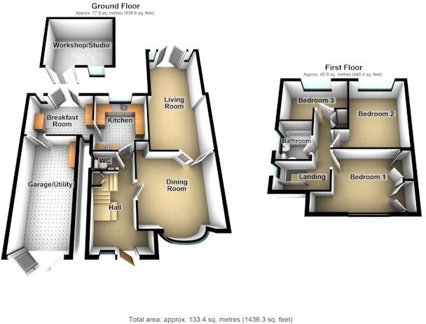 Nine Ashes Road, Stondon Massey, CM15 floorplan