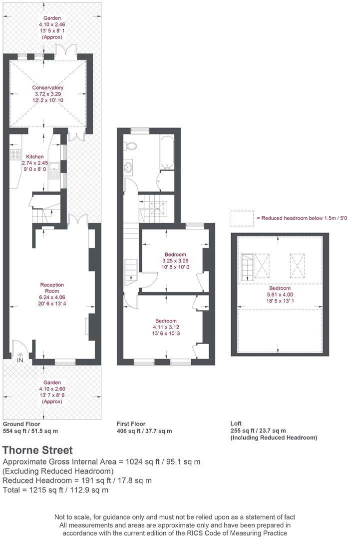 Thorne Street, Barnes, SW13 floorplan