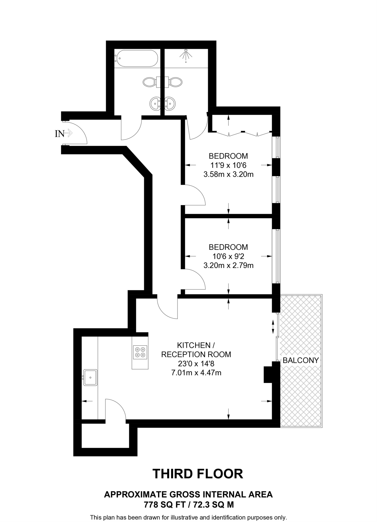 Imperial Wharf, London, SW6 floorplan