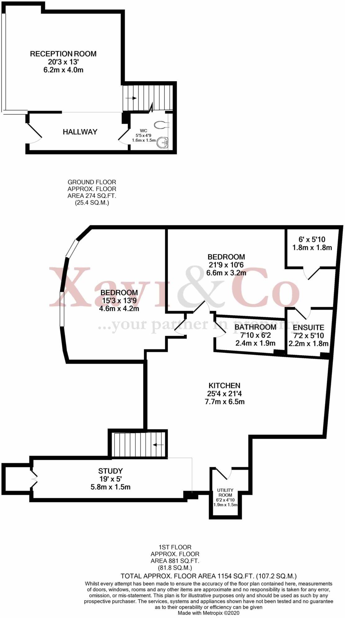 St Mary`s Road, Surbiton floorplan