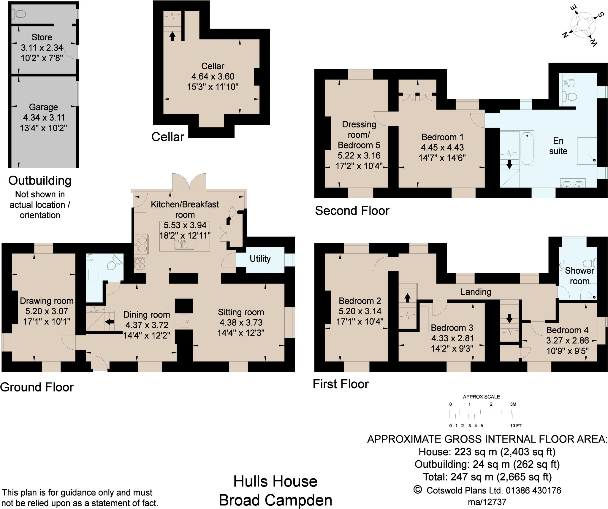 Angel Lane, Broad Campden, Chipping Campden, GL55 floorplan