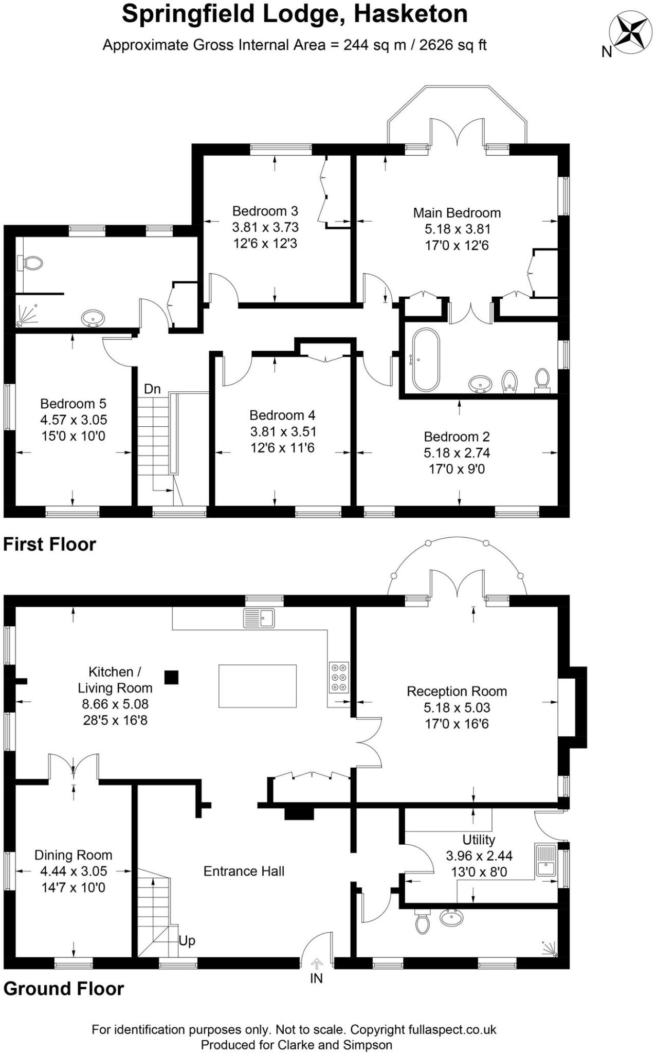 Hasketon, Nr Woodbridge, Suffolk floorplan