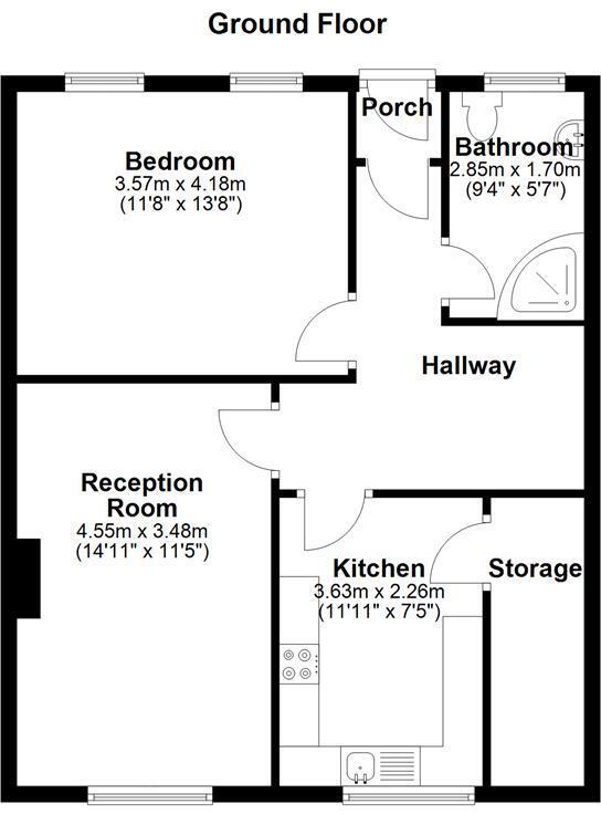 Old Hall Close, Torrisholme, Morecambe floorplan