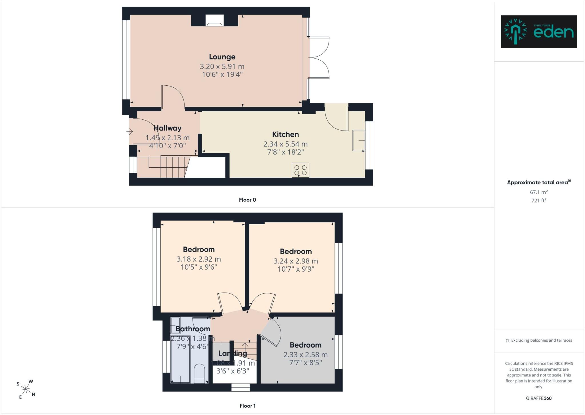 Marina Crescent, Netherton, Liverpool. floorplan