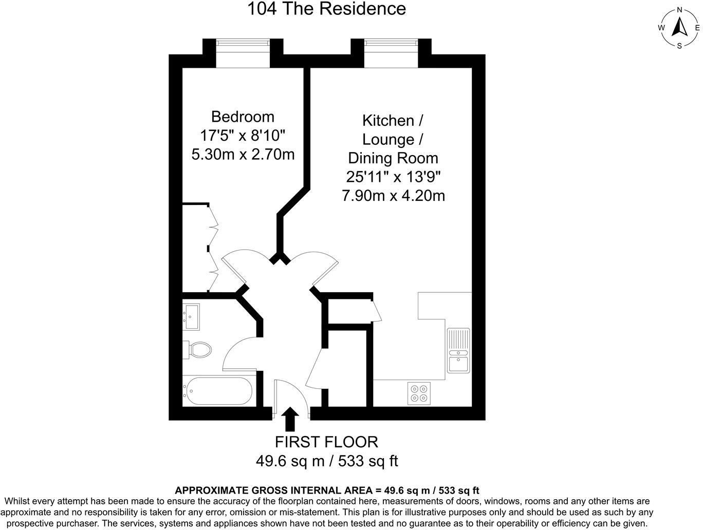 The Residence, Bishopthorpe Road, York floorplan