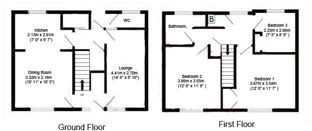 Fanheulog, Talbot Green, CF72 8HQ floorplan