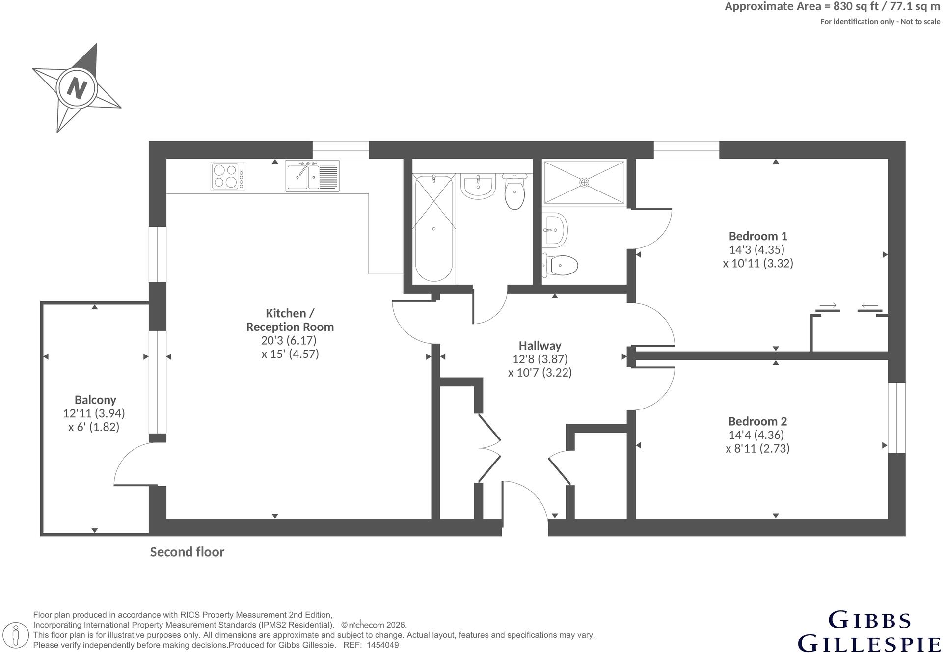 Gurnell Grove, Ealing floorplan