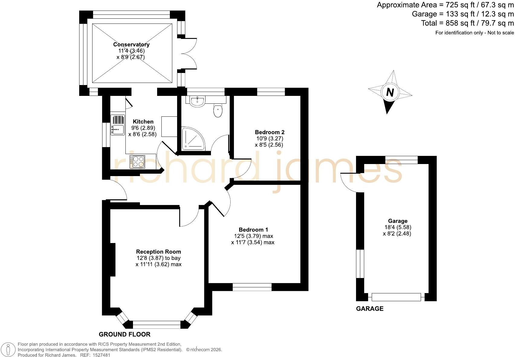 Kingsley Way, Queensfield, Swindon, SN2 floorplan