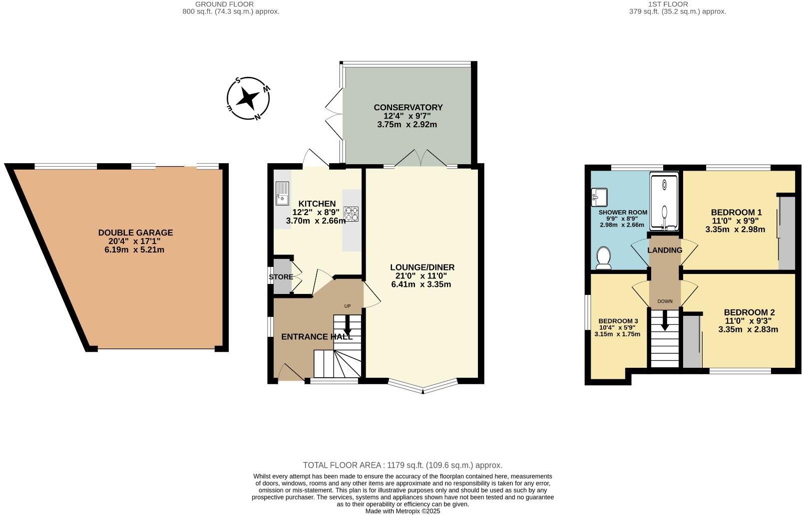 Wordsworth Way, Measham floorplan