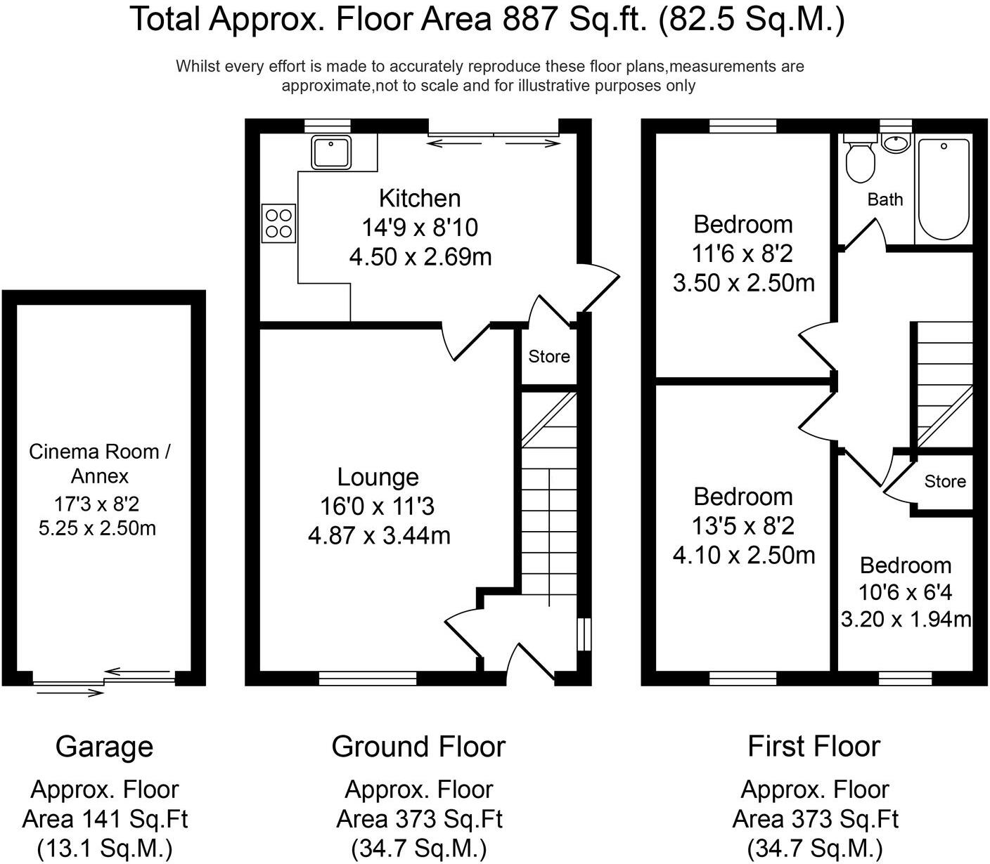 Moss Nook, Aughton, L39 floorplan