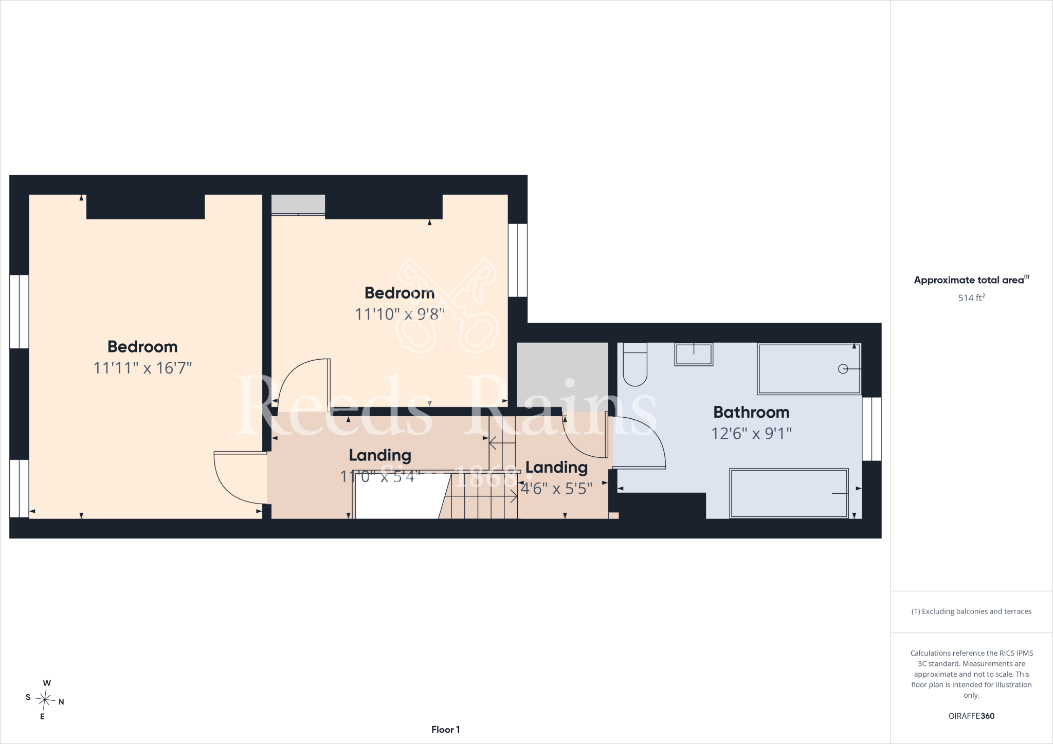 Highfield, Scarborough, North Yorkshire, YO12 floorplan