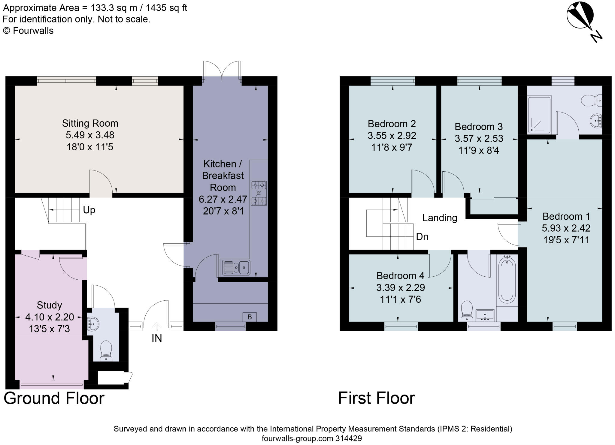 Windmill Drive, Croxley Green, Rickmansworth, Hertfordshire, WD3 floorplan