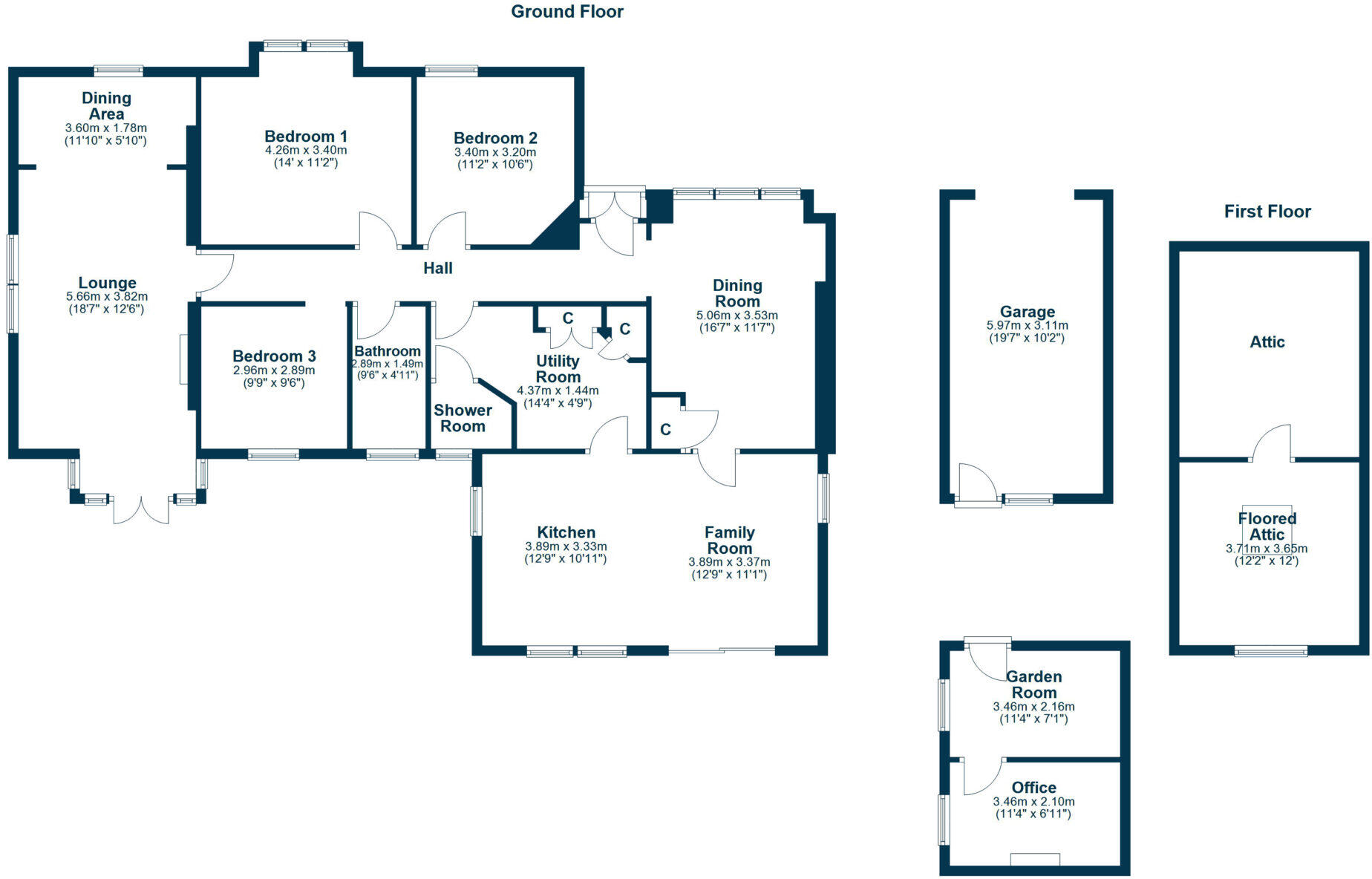Doonview Cottage, 23 Scaur O’Doon Road, Doonfoot, KA7 4EP floorplan