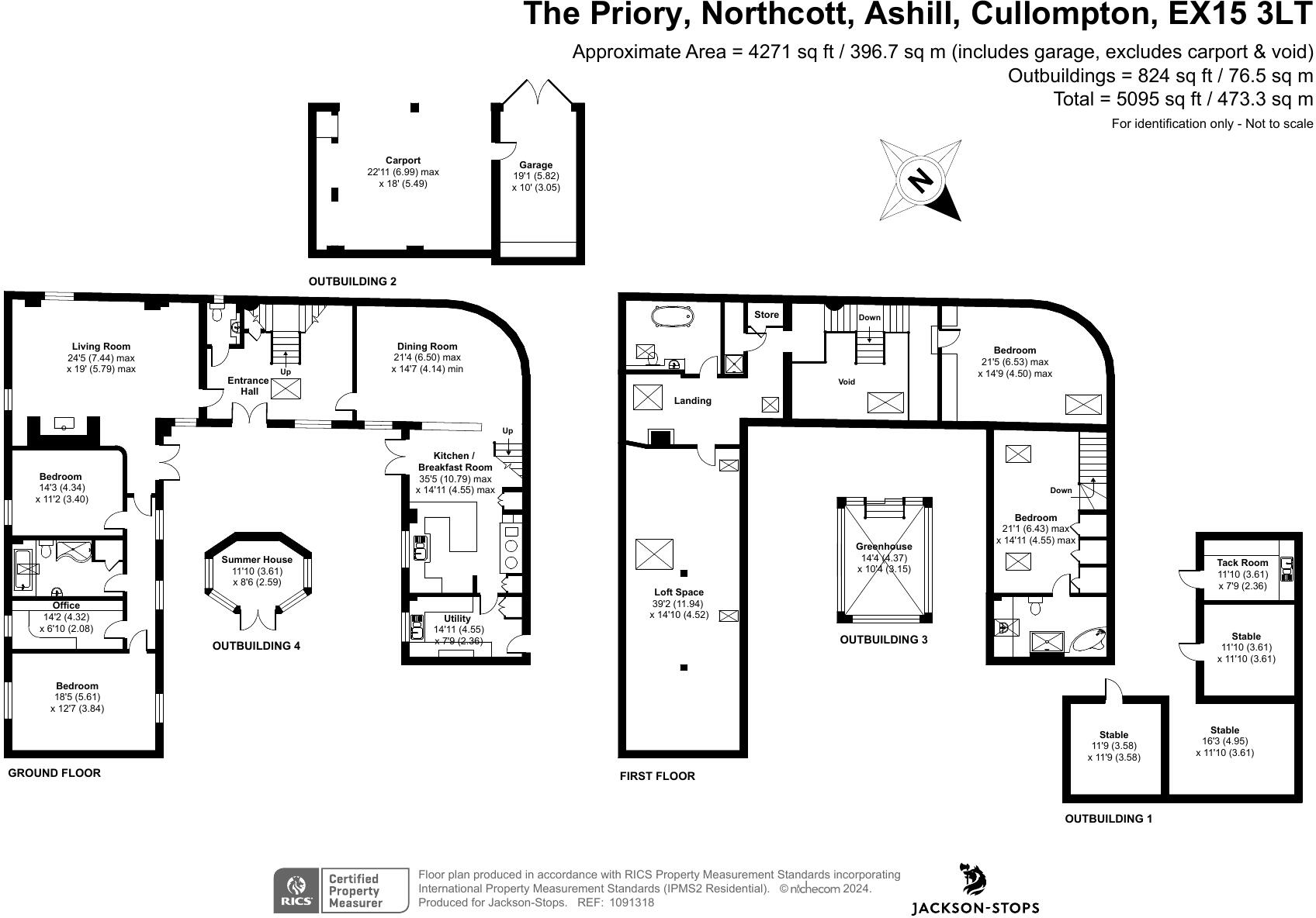 Northcott, Ashill, Cullompton, Devon, EX15 floorplan