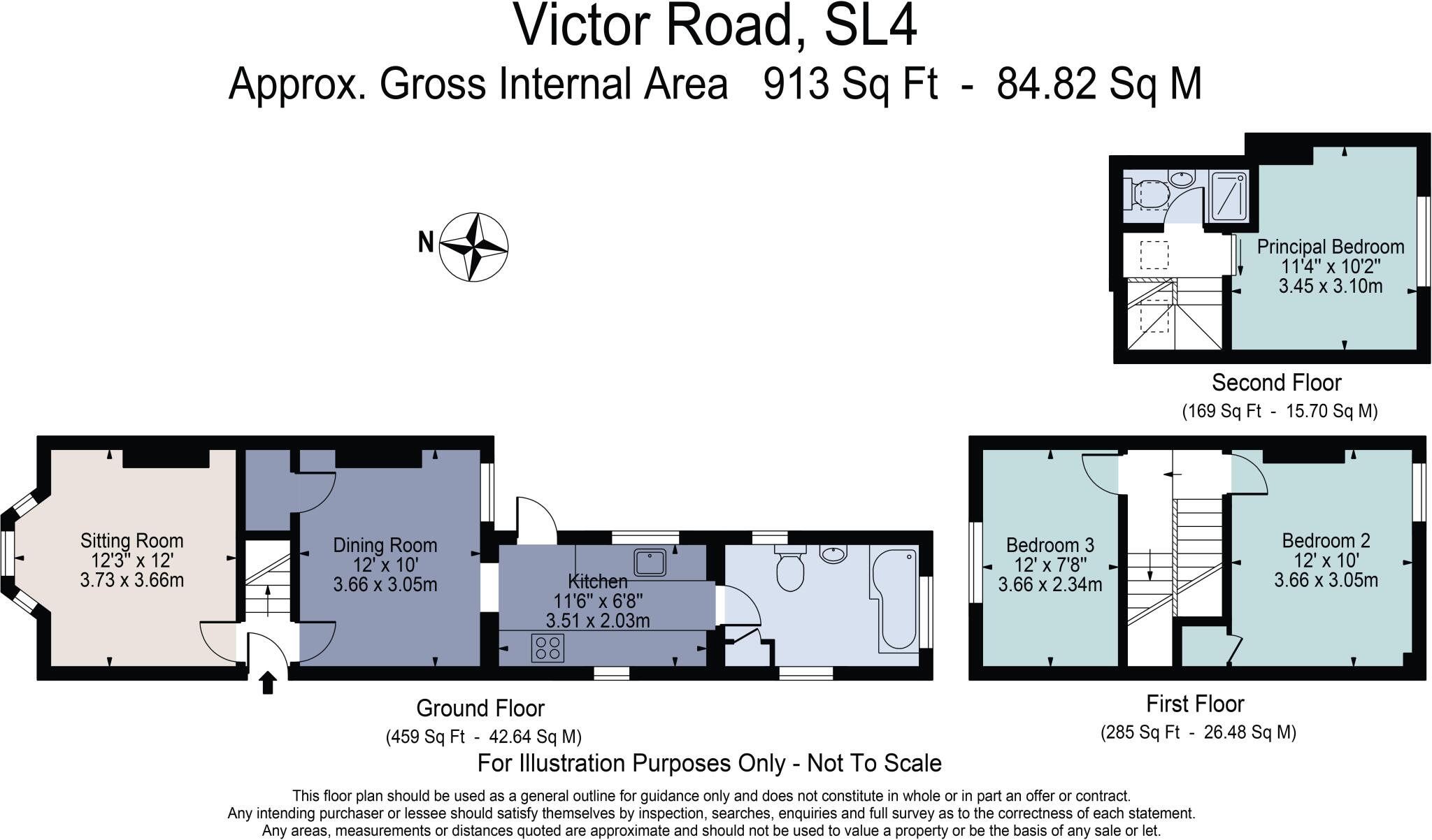 Victor Road, Windsor, Berkshire, SL4 floorplan