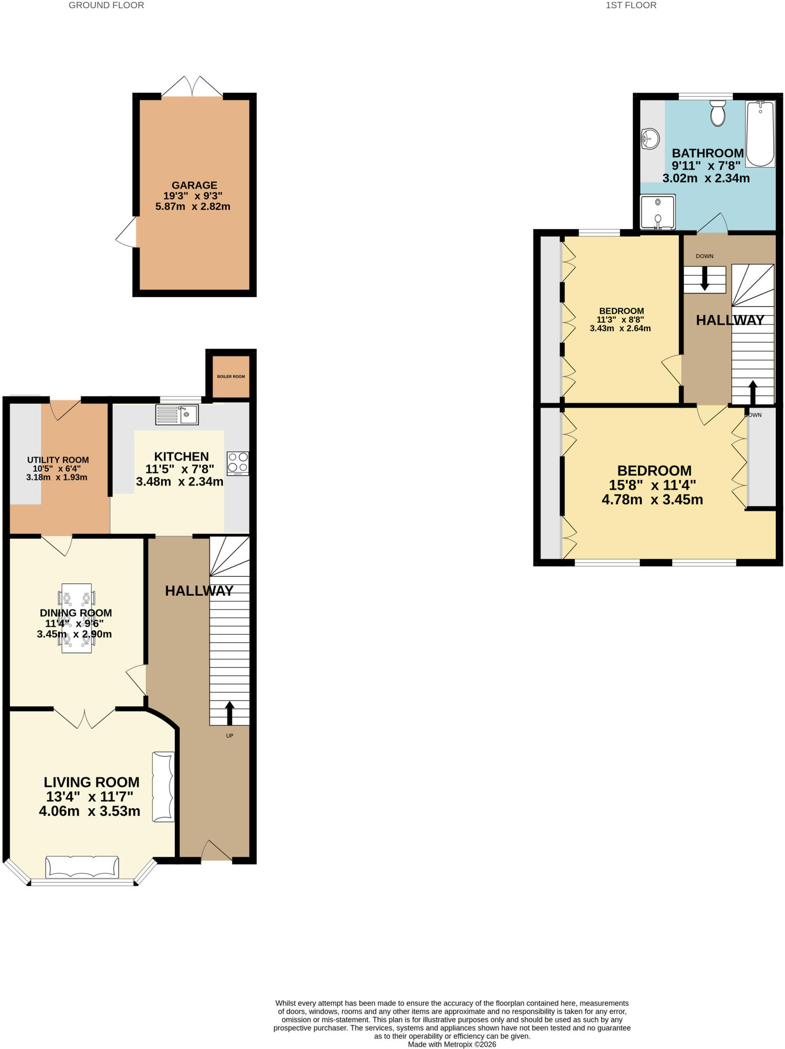 Marlborough Road, Romford, RM7 floorplan