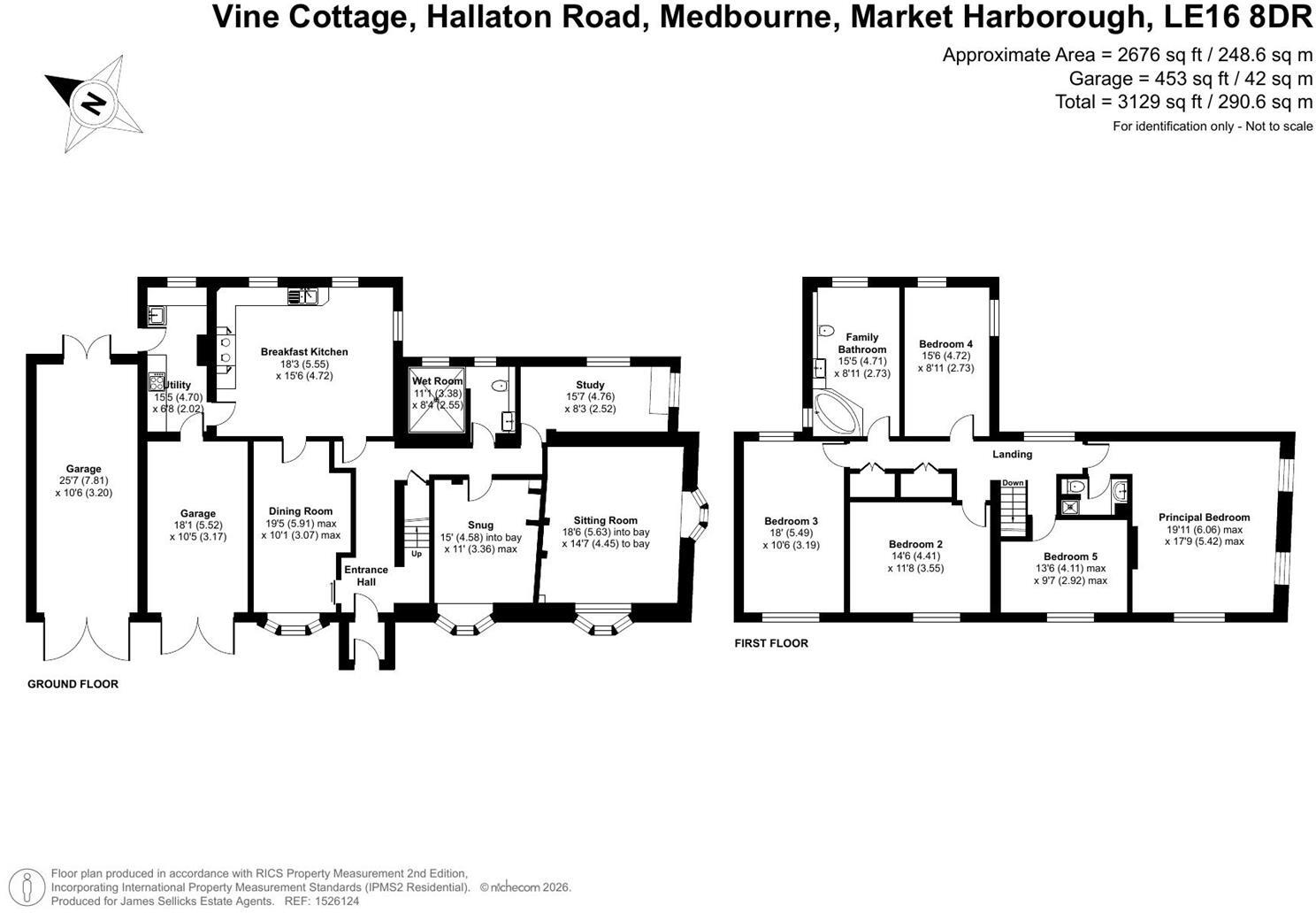 Vine Cottage, Medbourne, Market Harborough floorplan