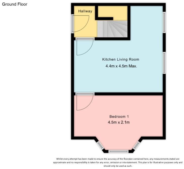 Flat 2 - Wilmslow Road - Withington - £175 PPPW floorplan