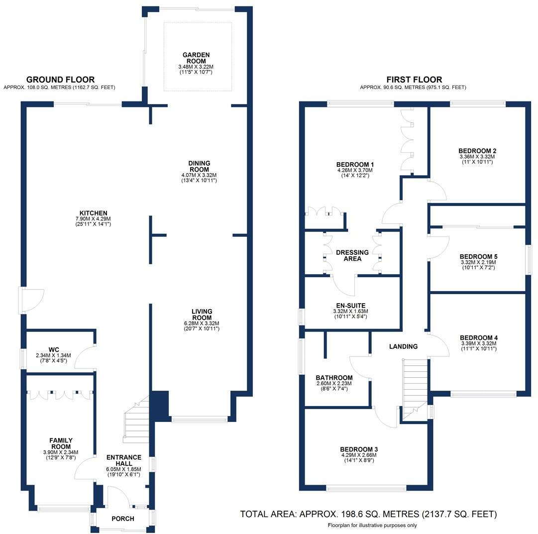 Carlton Road, Hale floorplan