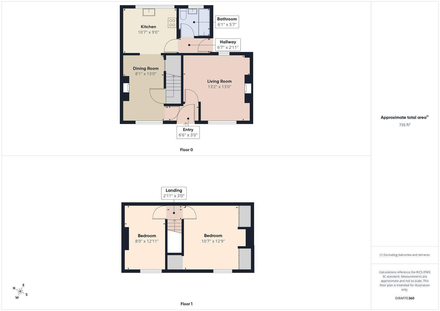 Hilltop Cottage, Derby Road, Stanton-By-Bridge, DE73 7HS floorplan