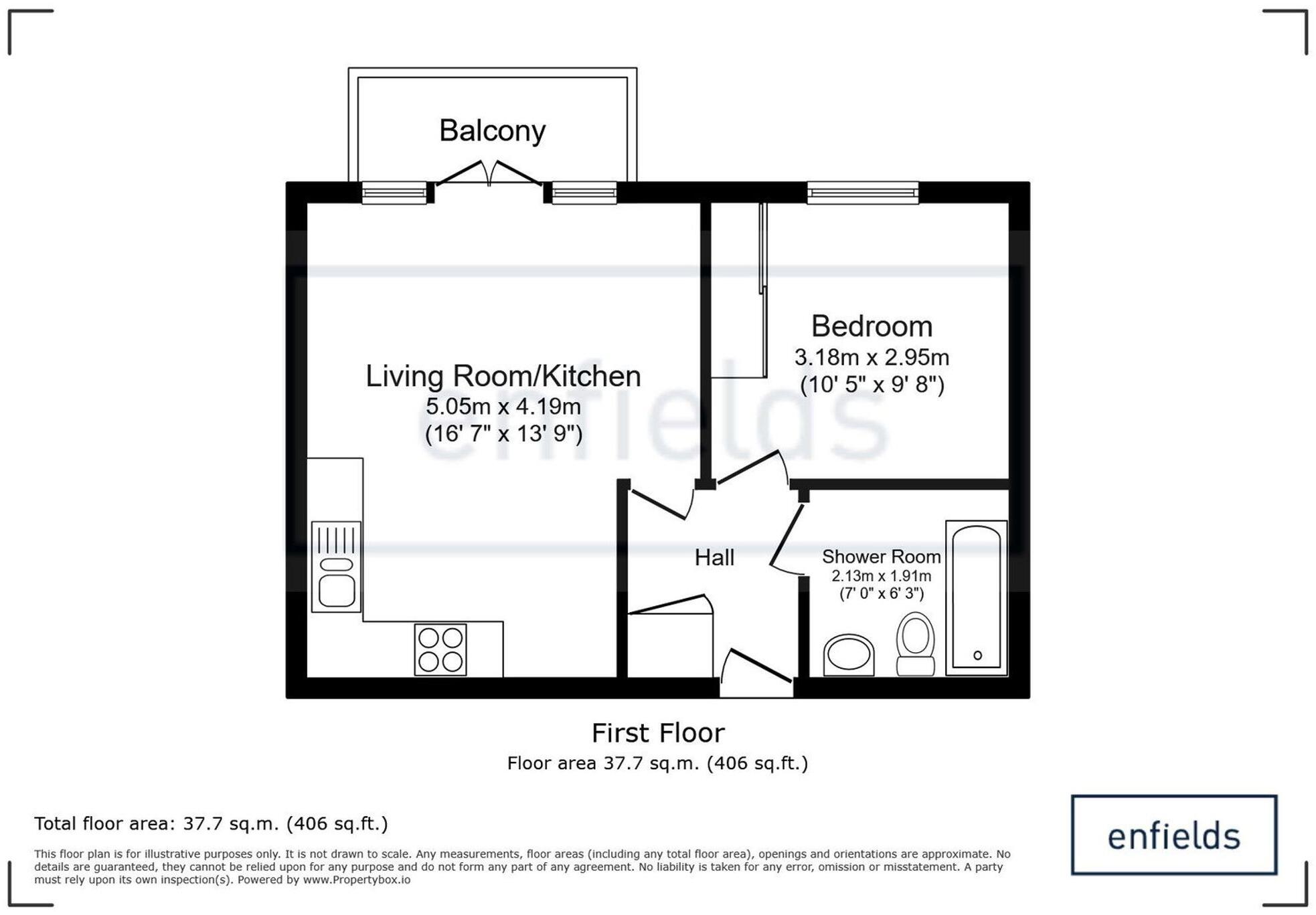 Oakley Road, Cedar Lodge, SO16 floorplan