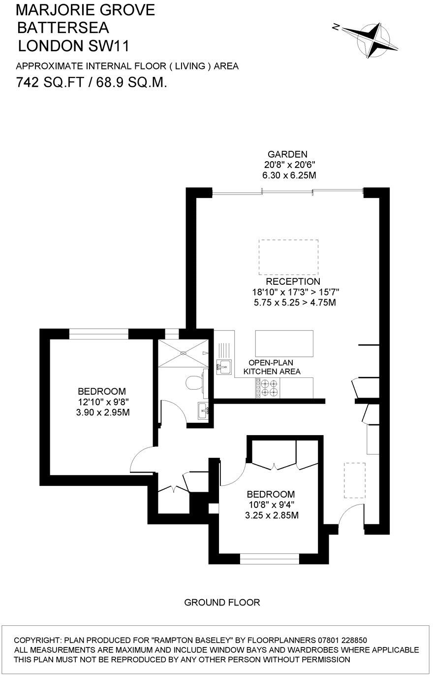 Marjorie Grove, SW11 floorplan