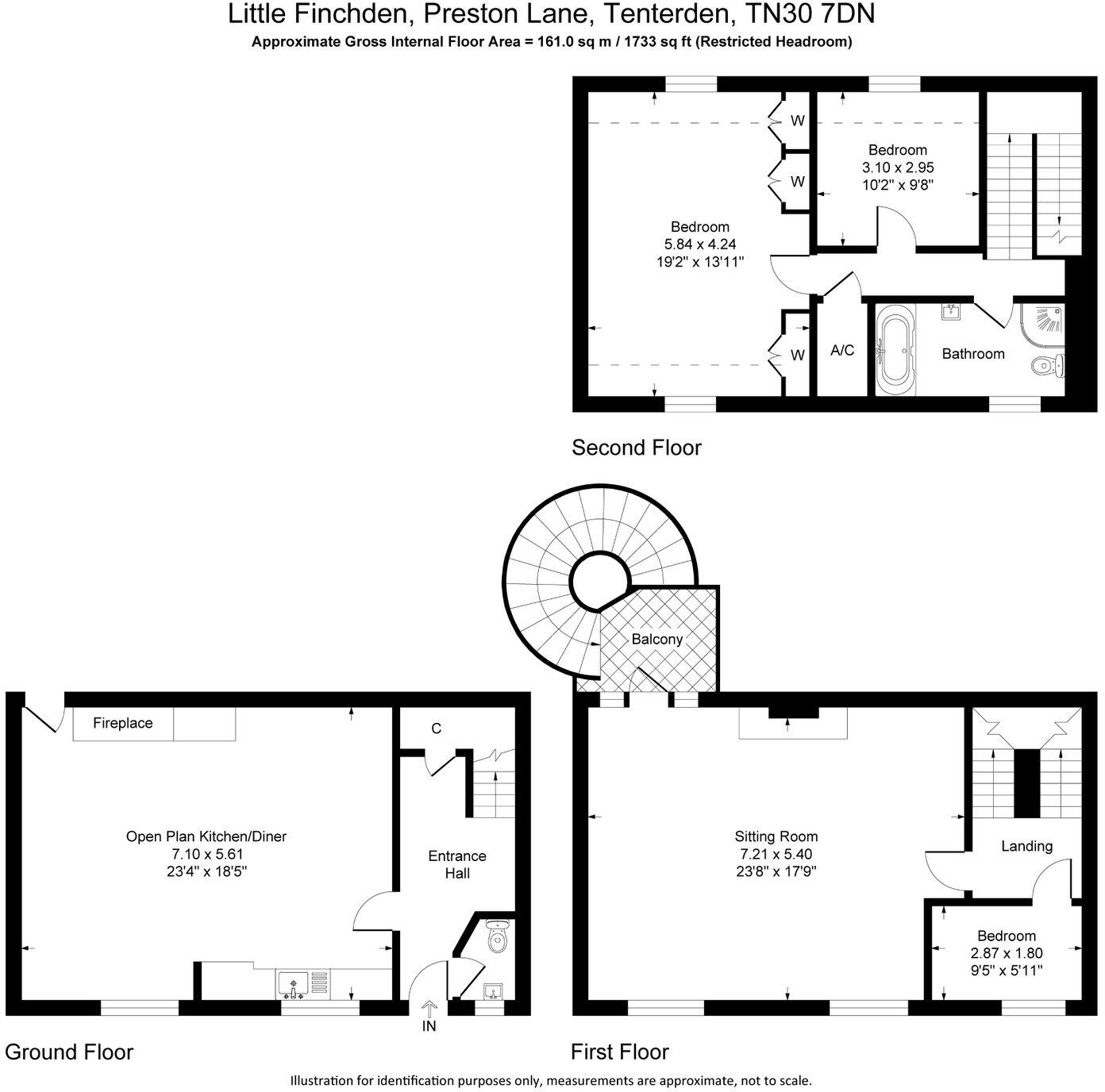 Preston Lane, Tenterden floorplan