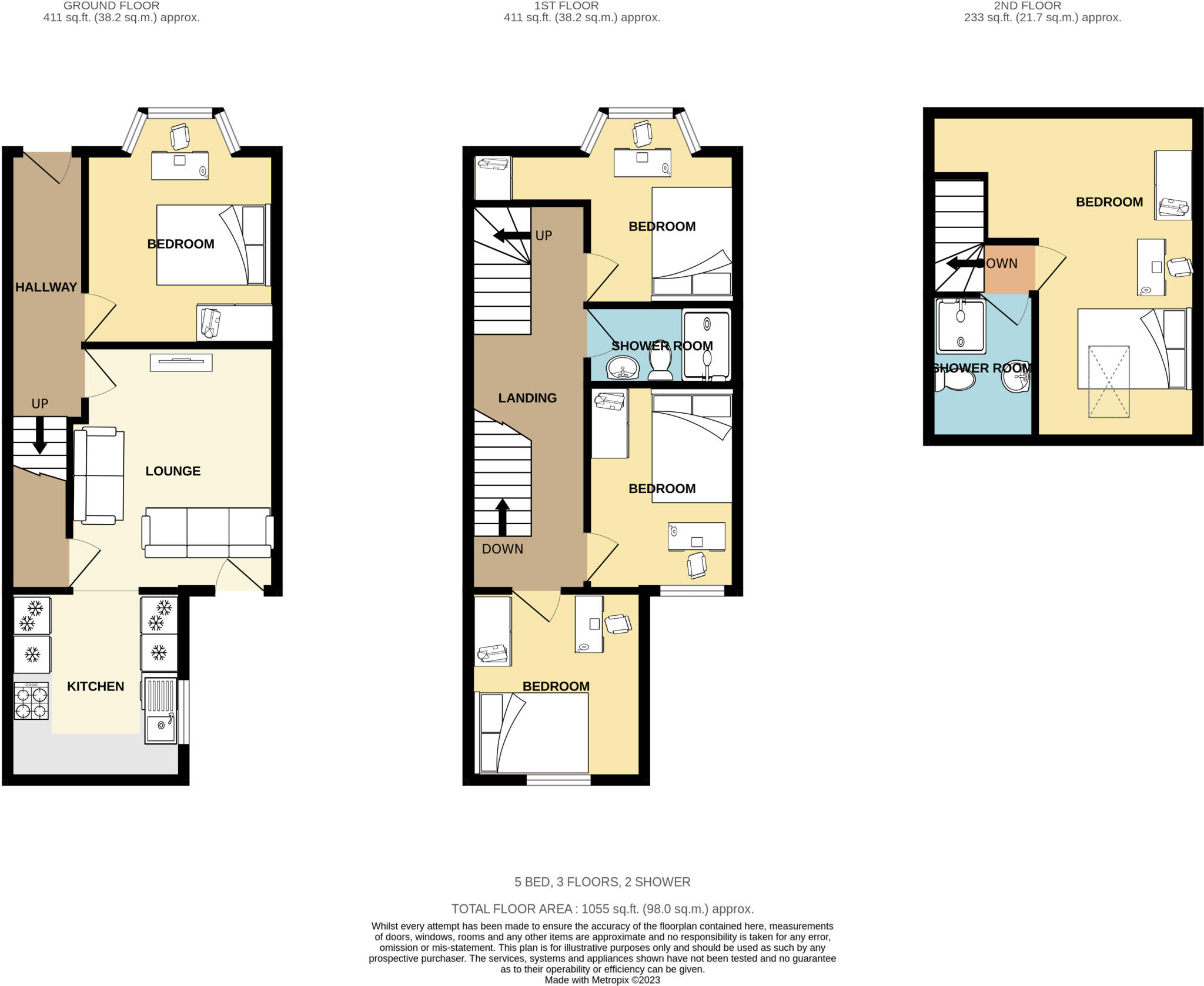 Albany Road, Kensington, Liverpool floorplan