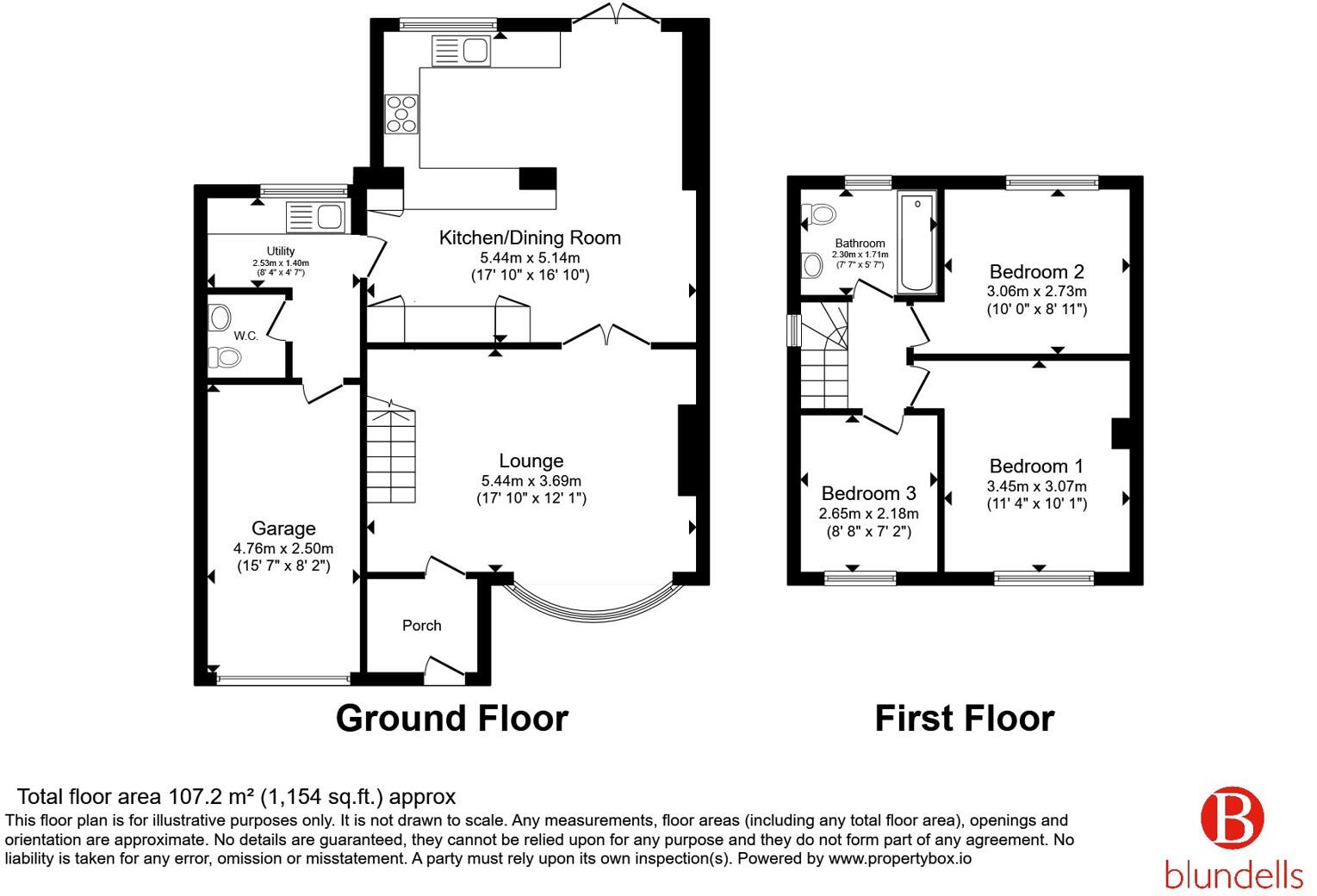 Chapel Close, Finningley, Doncaster, South Yorkshire, DN9 floorplan