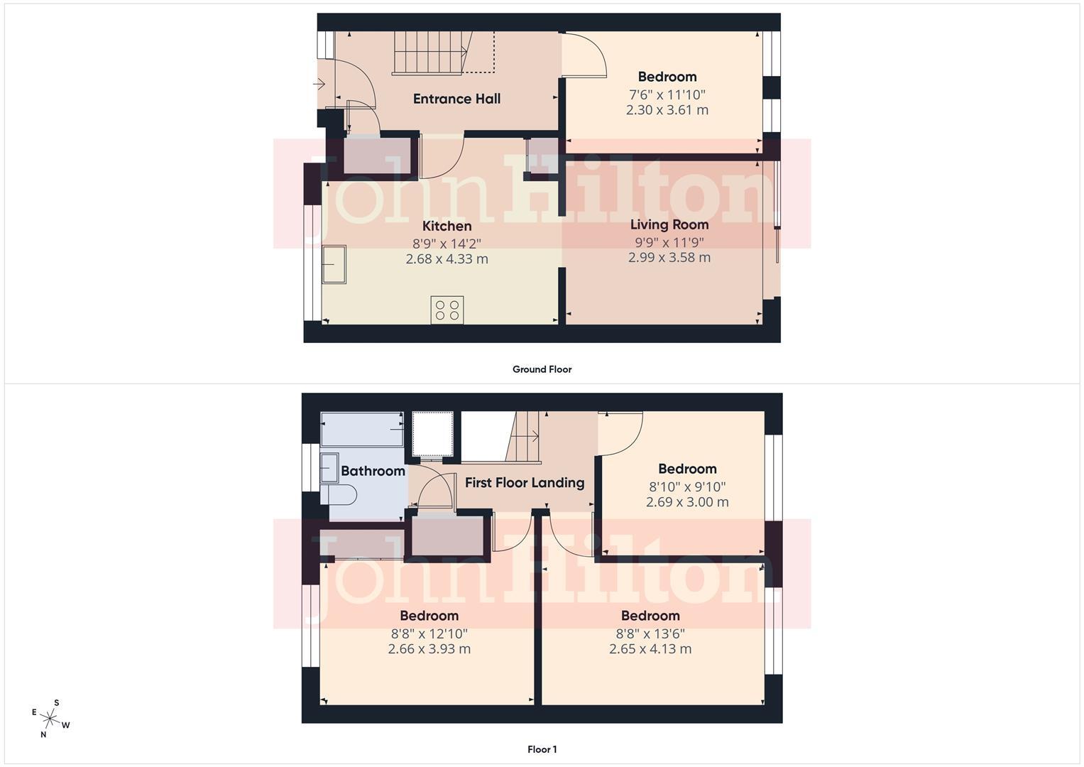 Egginton Close, Brighton floorplan