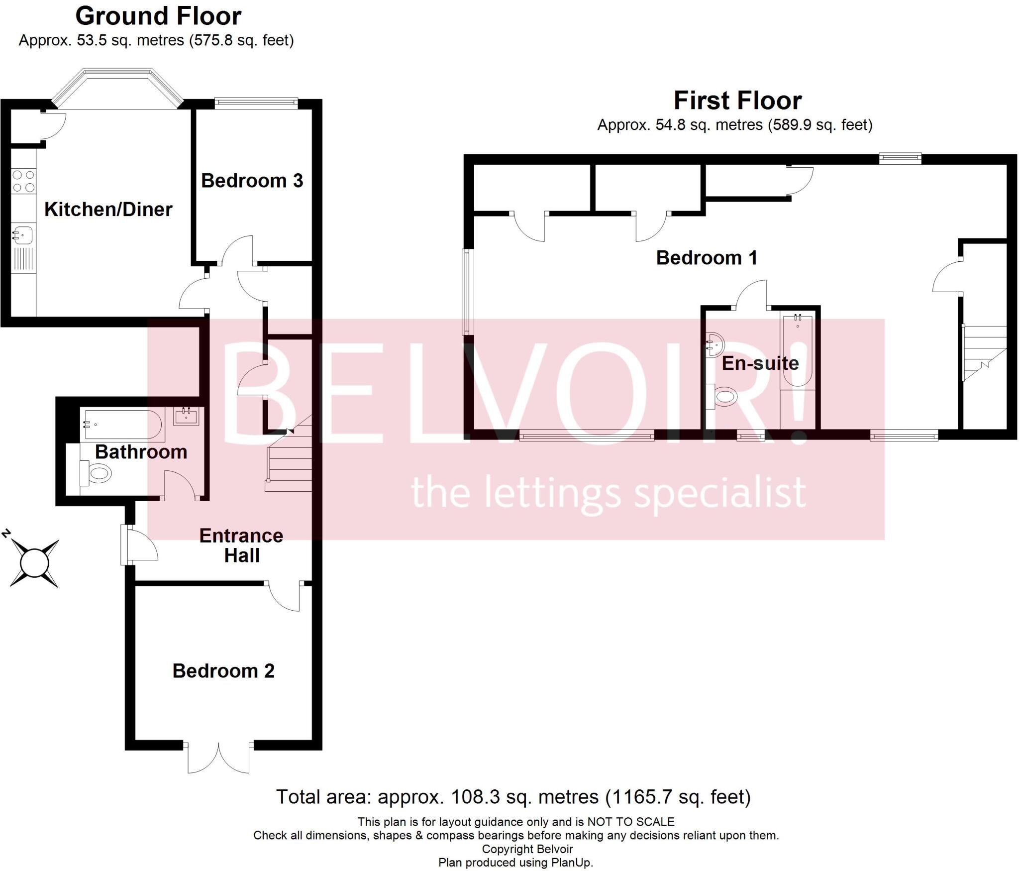 Broomfield Road, Broomfield, Chelmsford, Essex, CM1 floorplan