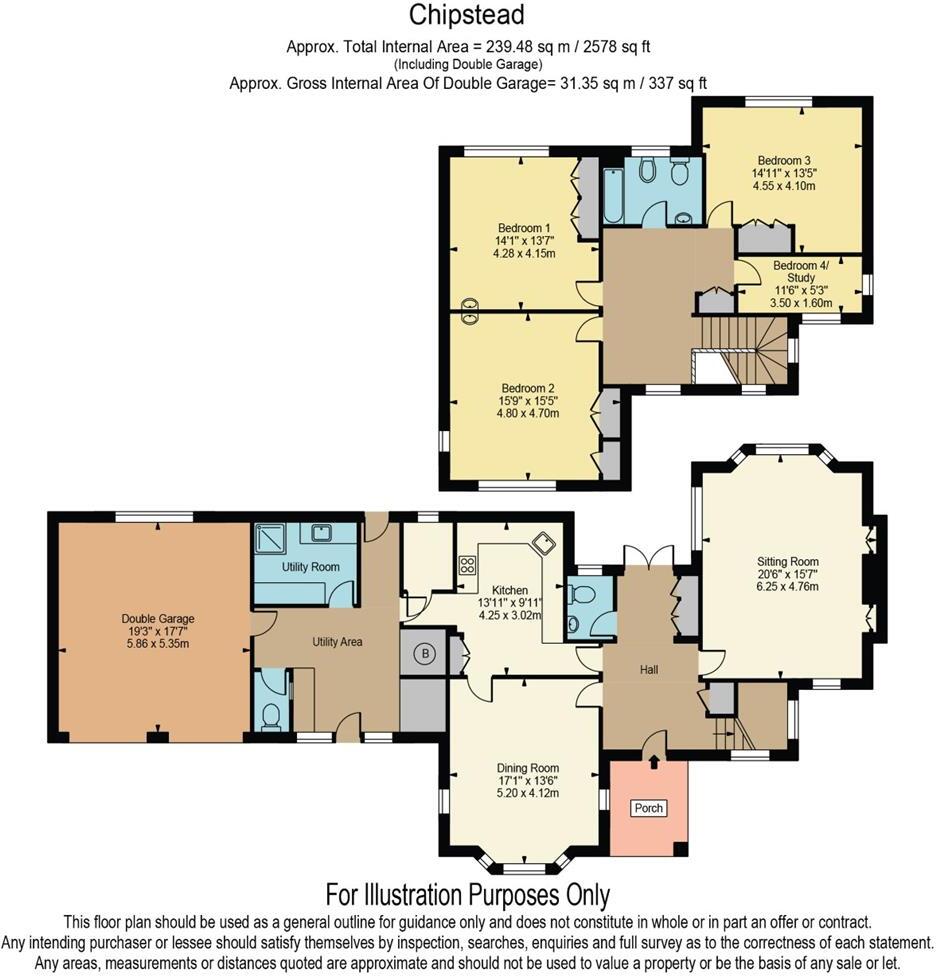 High Road, Chipstead floorplan