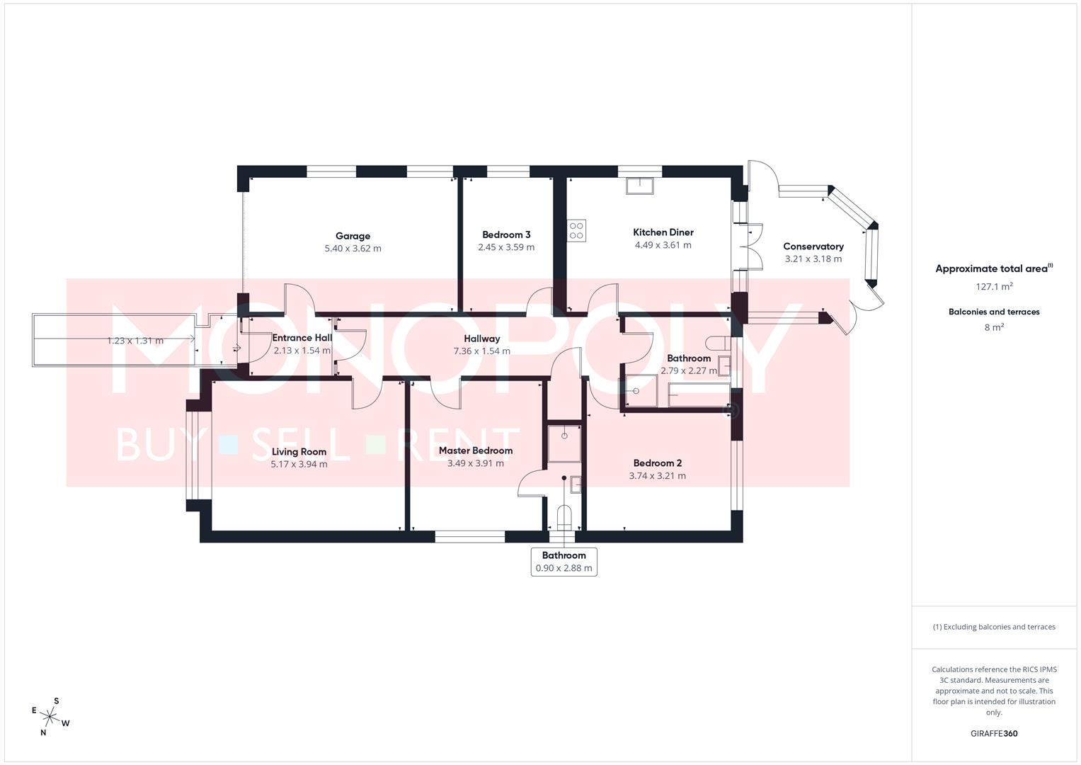 Ffordd Pen Y Maes, Trefnant, Denbigh floorplan