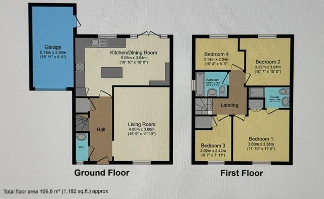 Westfield, Radstock floorplan