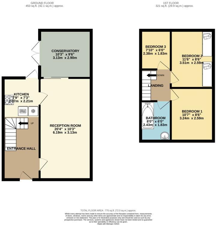 Lime Avenue, Leicester floorplan