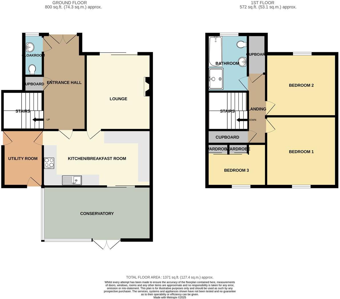 Garden House Two, Cottage Road, Wooler floorplan