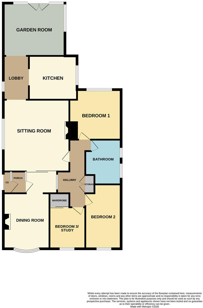 Long Road, Lowestoft, NR33 floorplan